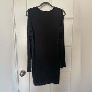 & Other Stories - Dark Charcoal Grey - Cut Out Dress - Size 6